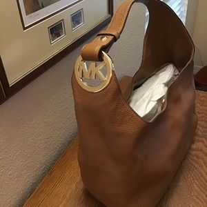 Michael Kors Hobo Leather Bag